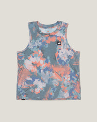 Orange/Green Woodland Splash