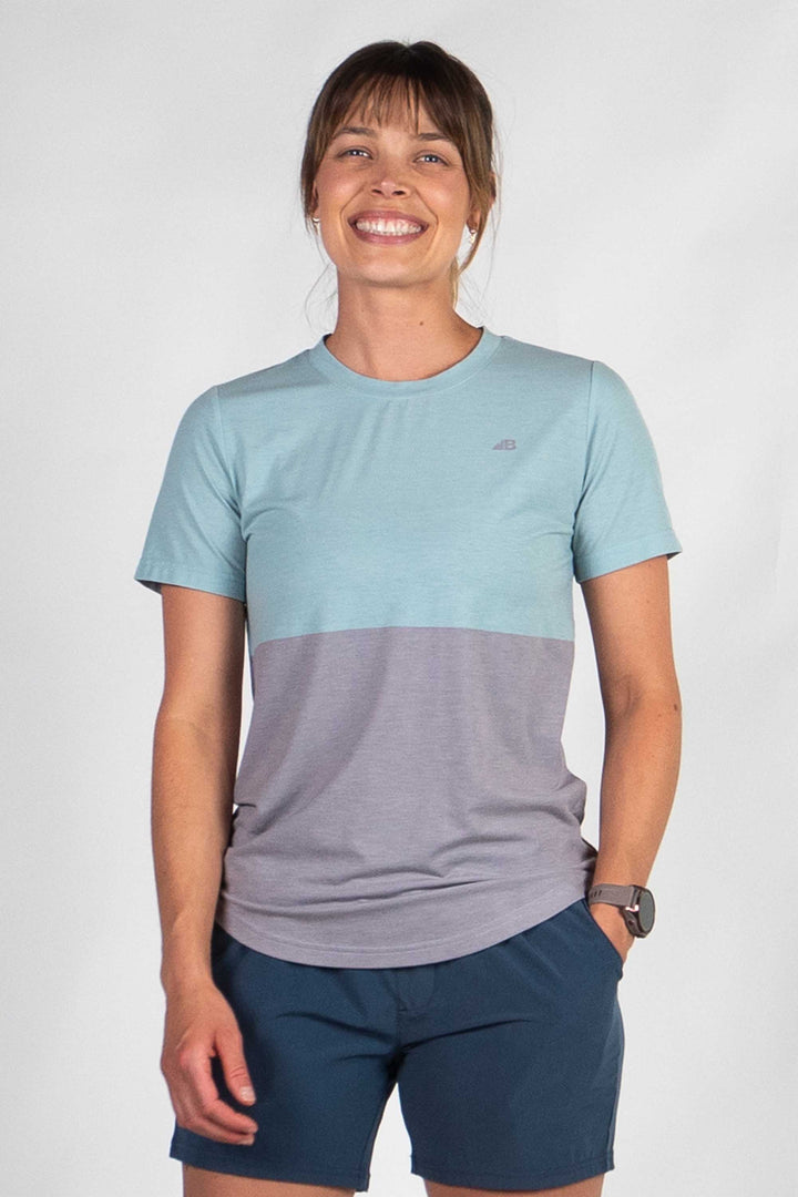 2-Pack Bundle: Women's Graphic Traverse Tek Tees (Size L)