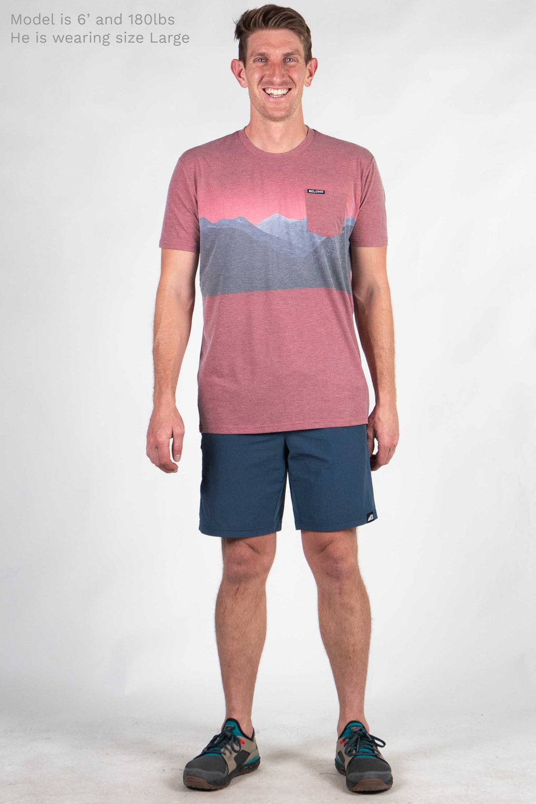 Men's Graphic Traverse Tek Tee