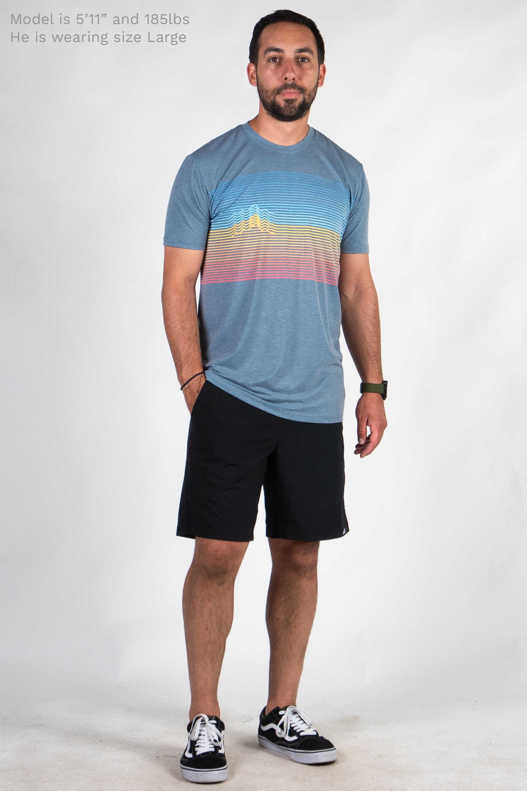 Men's Graphic Traverse Tek Tee