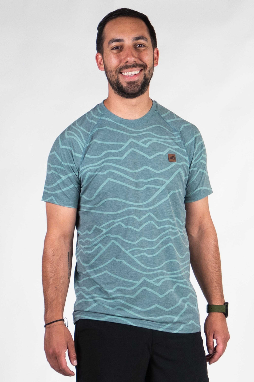 2-Pack Bundle: Men's Graphic Traverse Tek Tees (Size XXL)