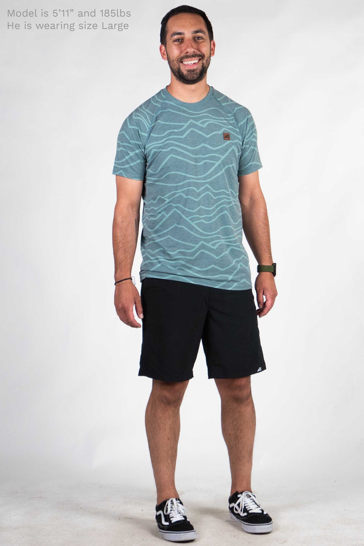 Men's Graphic Traverse Tek Tee