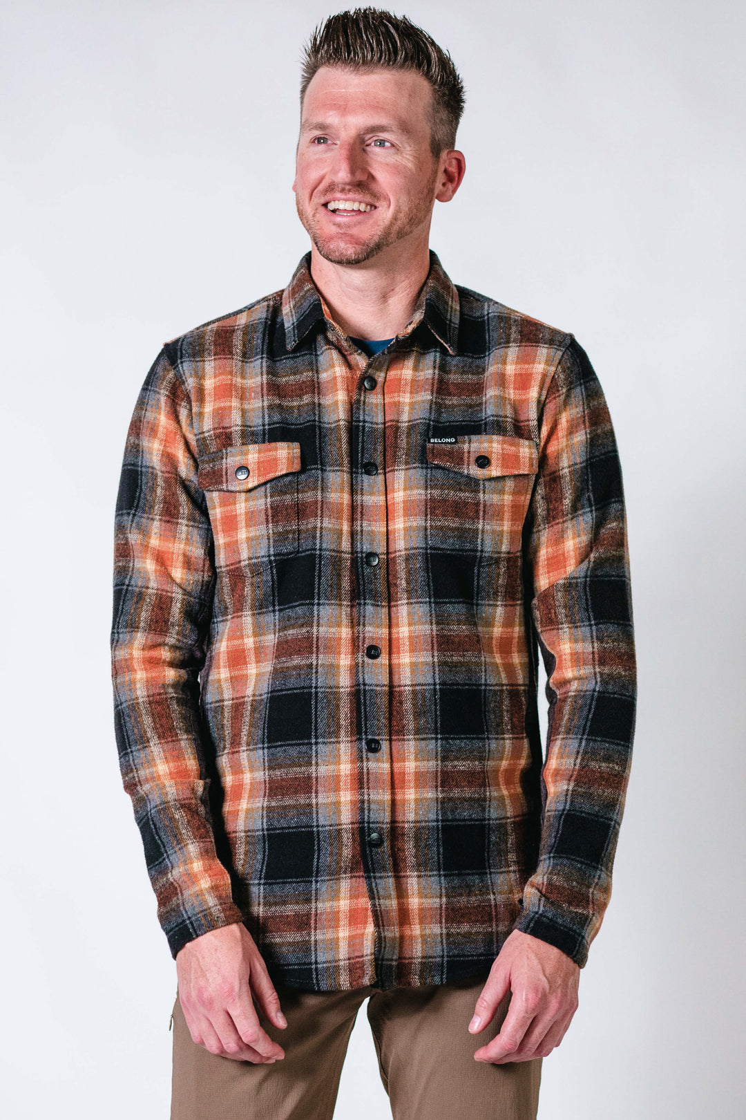 Men's Deadline Tek Flannel Ouray Red / XL | Belong Designs