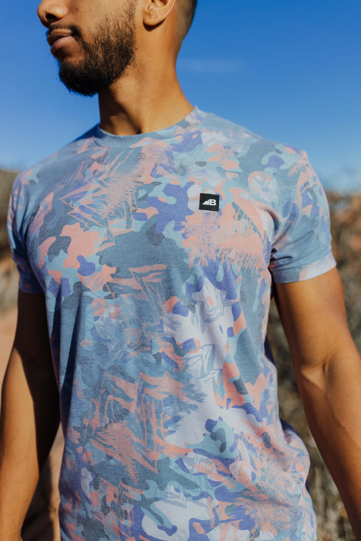 Orange/Green Woodland Splash