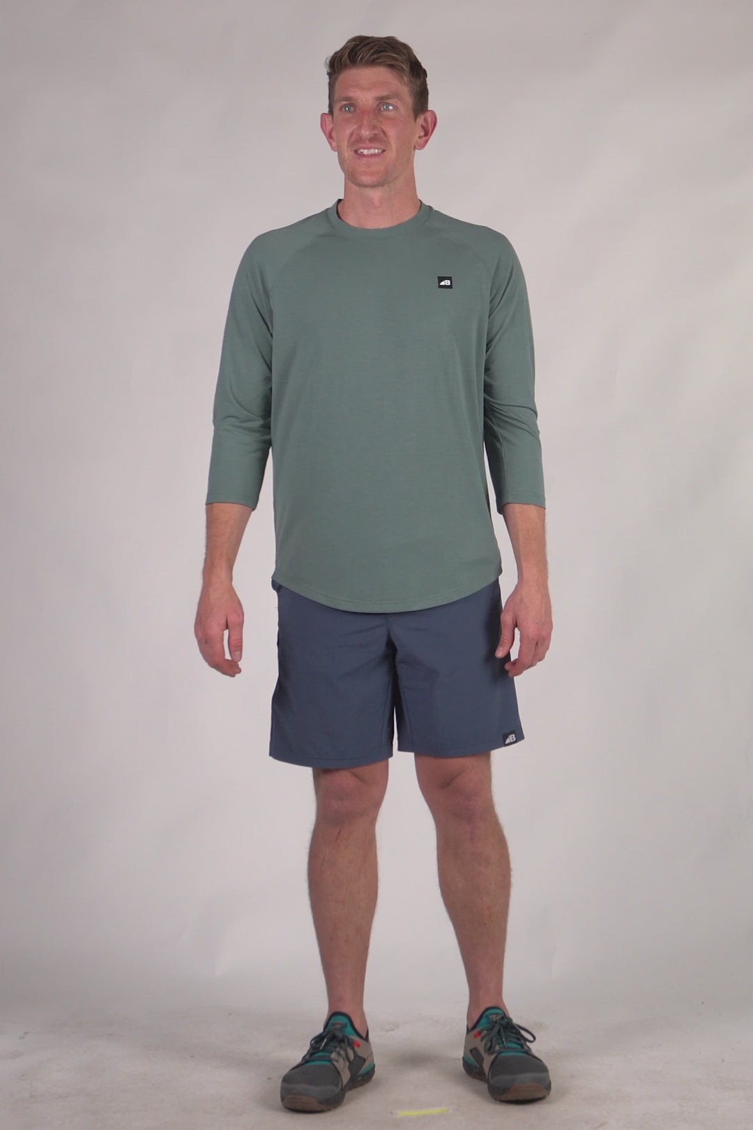 Men's Traverse Tek 3/4 Sleeve Tee