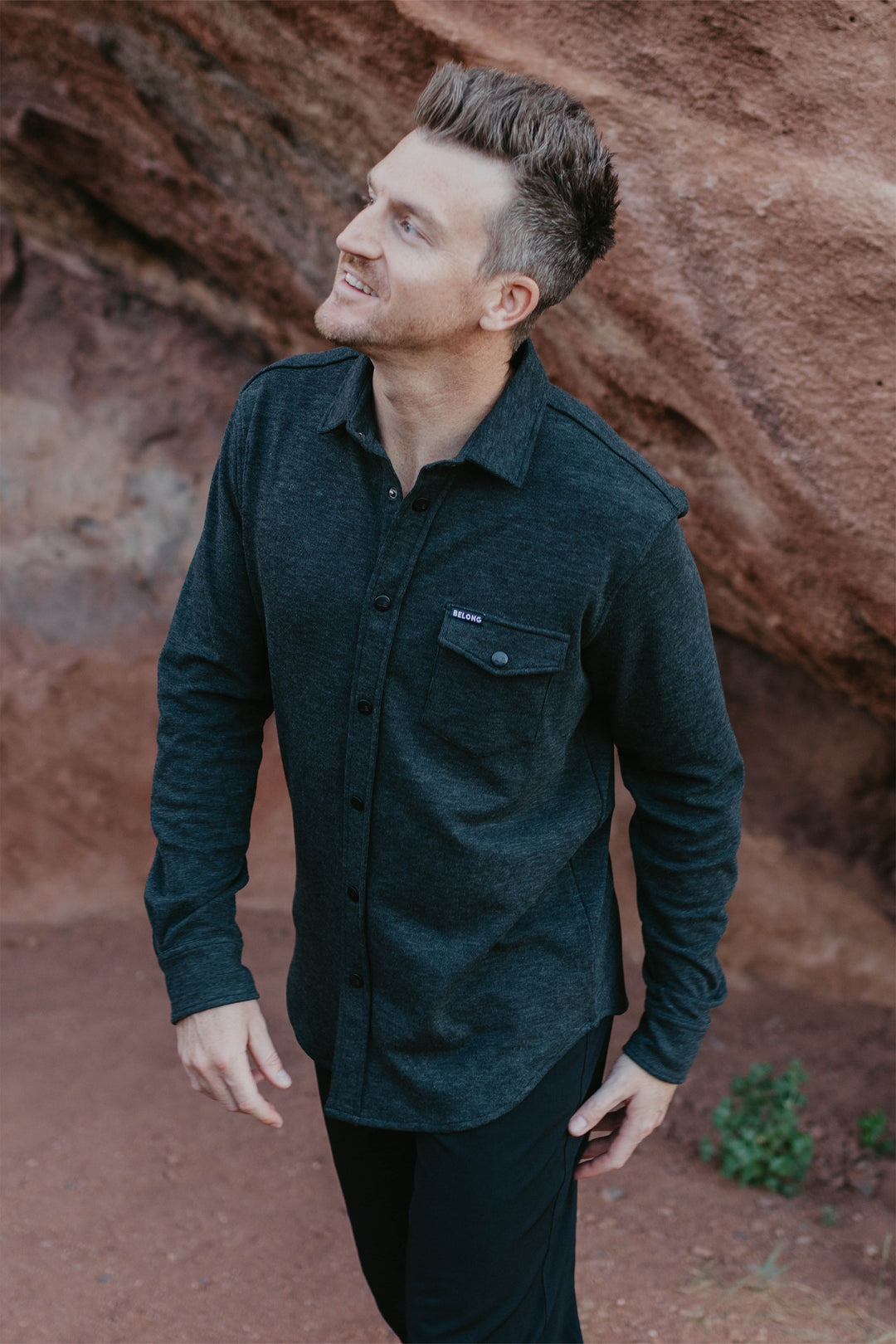 Men's Sherman Fleece Button Up (Discontinued Styles)