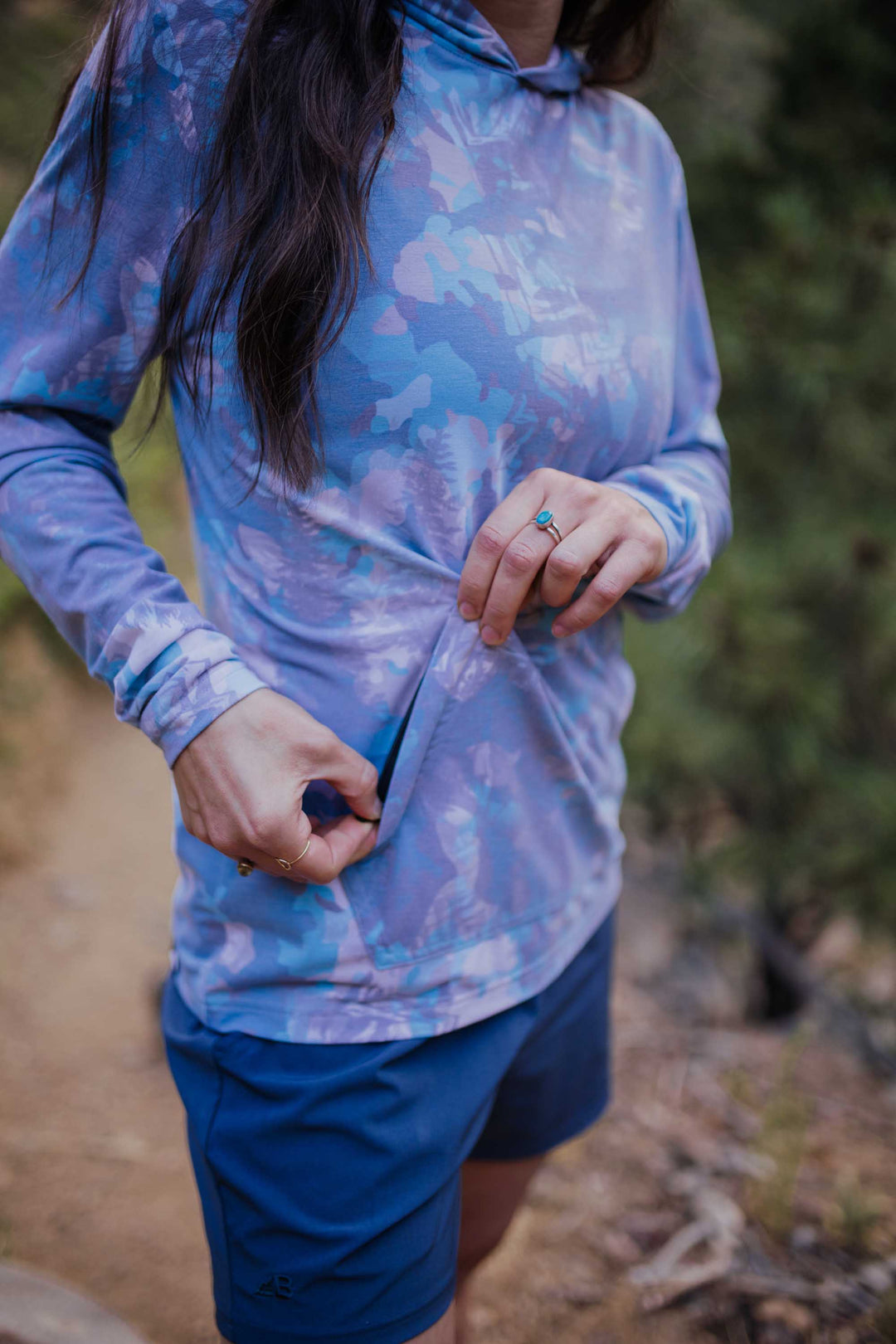 Women's Graphic Traverse Tek Hoodie