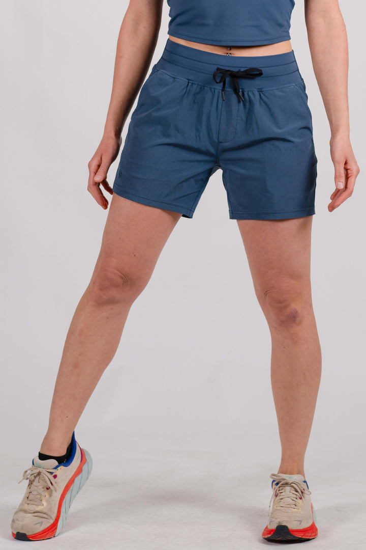 2-Pack Bundle: Women's 5" High-Rise La Plata Shorts (Size M)