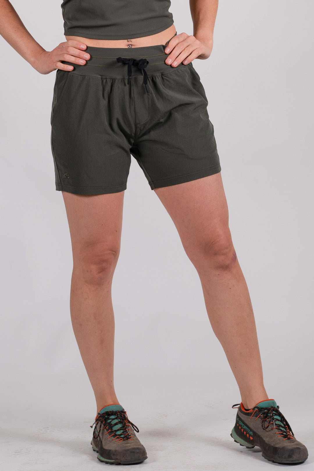 2-Pack Bundle: Women's 5" High-Rise La Plata Shorts (Size M)